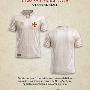 Camisa Vasco Feminino - Círio de Nazaré 2026